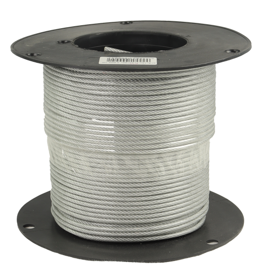 CAL Wire PVC belagt - Spole - PVC / Galvanisert - 100 meter