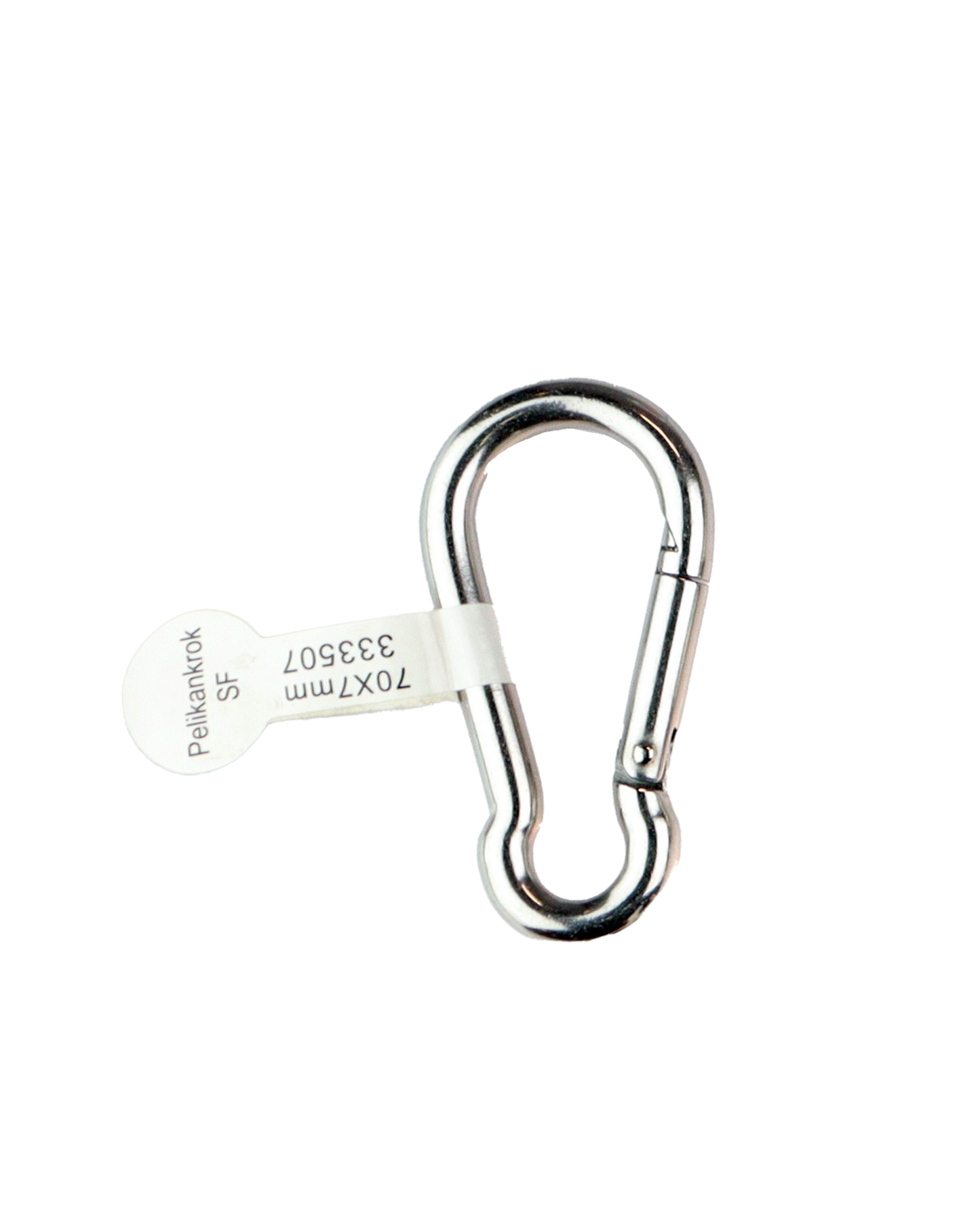 CAL Karabinkrok liten - Syrefast AISI316/A4 - 40x20mm - WLL 36kg 7