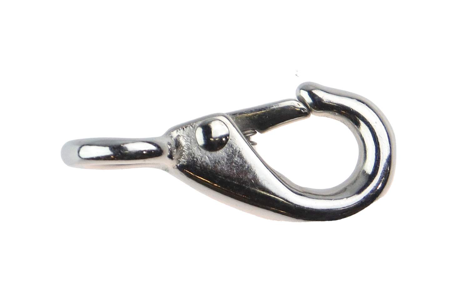 CAL Karabinkrok - Messing forkrommet - Flere størrelser 10x55mm