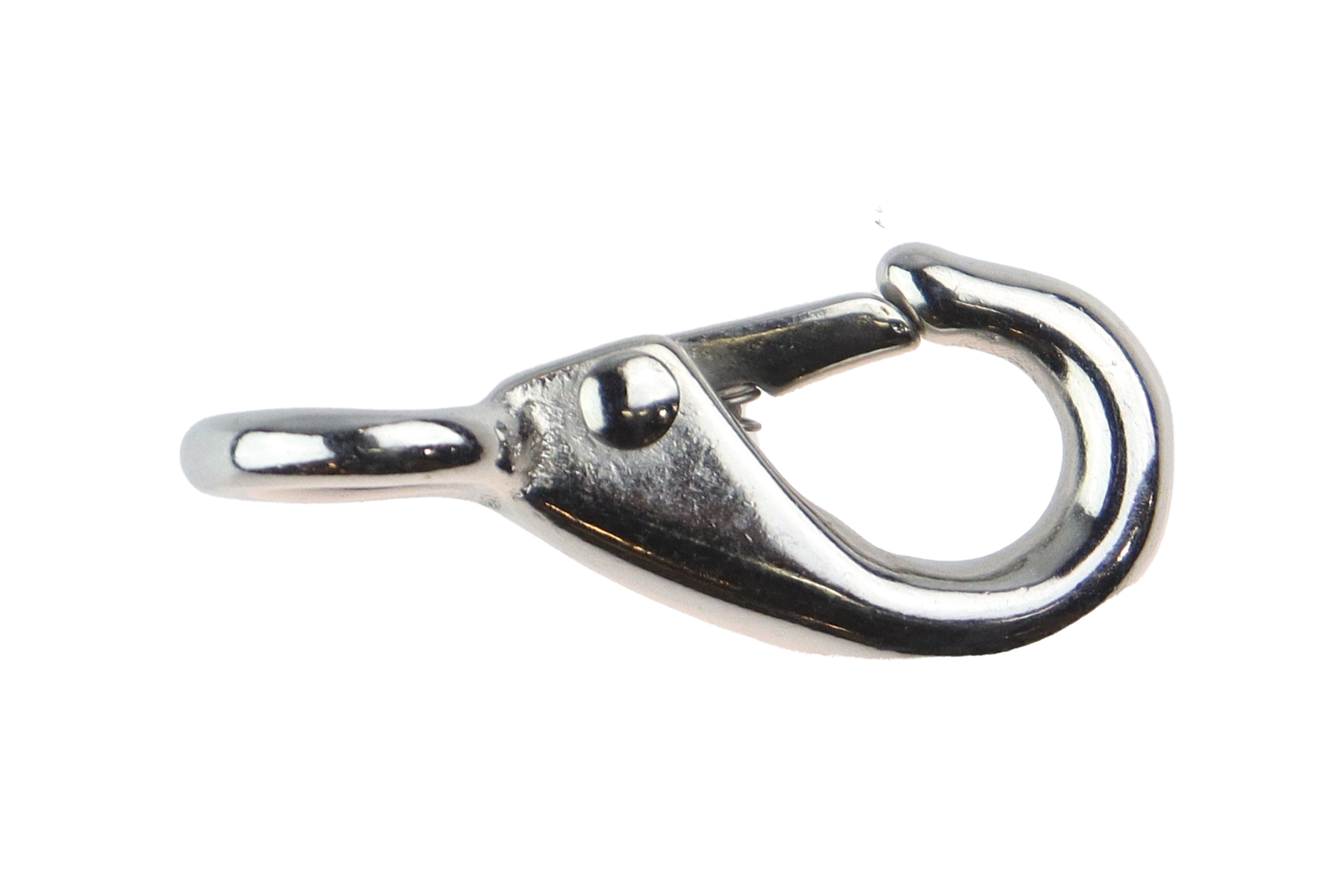 CAL Karabinkrok - Messing forkrommet - Flere størrelser 10x55mm