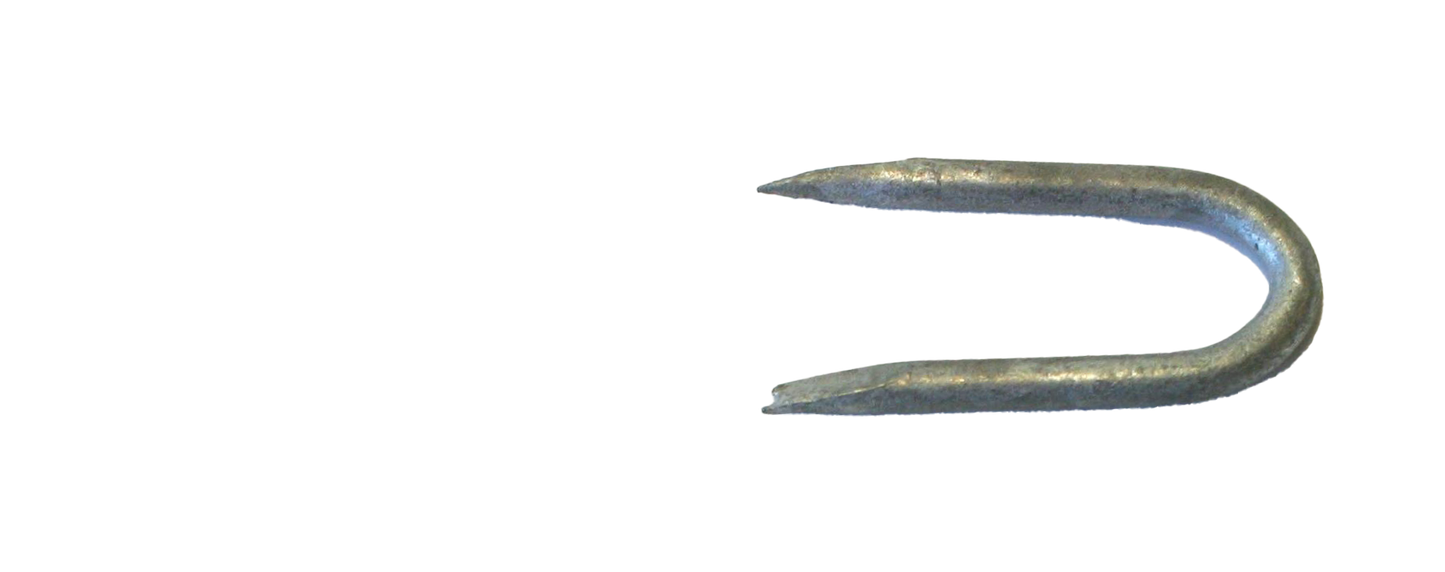 CAL Kramper varmgalvanisert stål - Flere størrelser CAL Kramper - Galvanisert stål - 5x50 mm