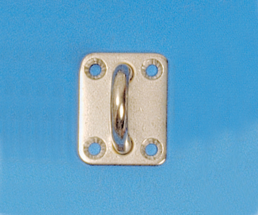 CAL Ringplate - Rustfri - 35x40mm 6