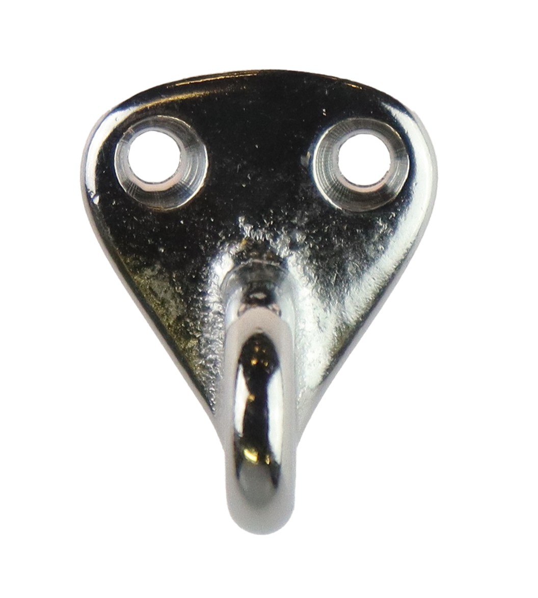 Fenderfeste Fast – Liten – Forkrommet Messing