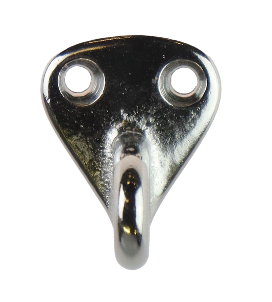 Fenderfeste Fast – Liten – Forkrommet Messing