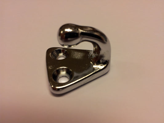 CAL Kapellkrok – Forkrommet Messing – 24x25 mm