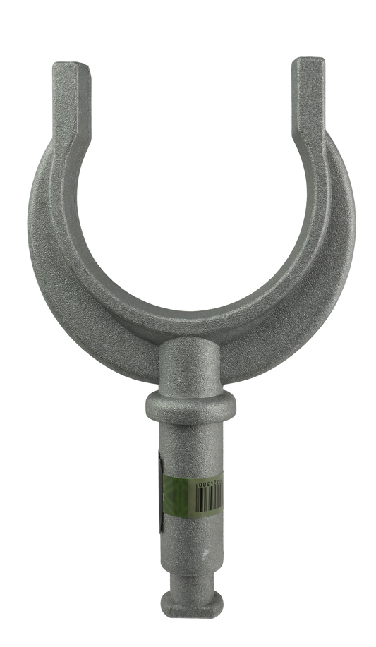 Åregaffel 2" – Aluminium – 58x140 mm