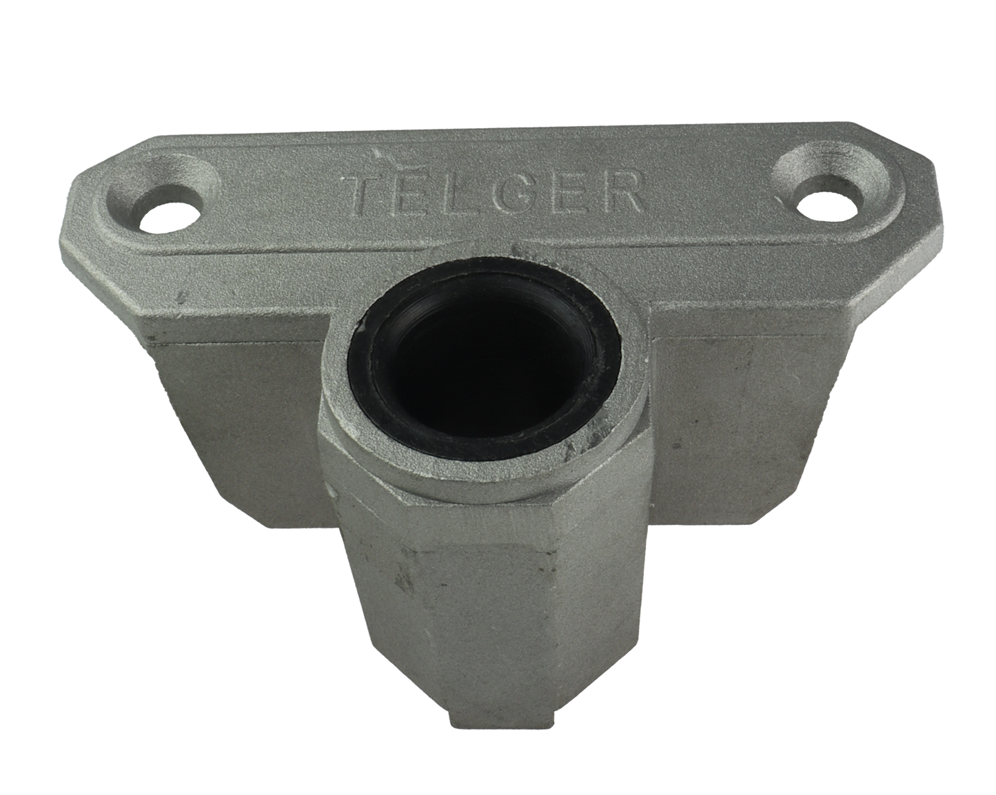 Åregaffelfeste – Side – Aluminium – 63 mm
