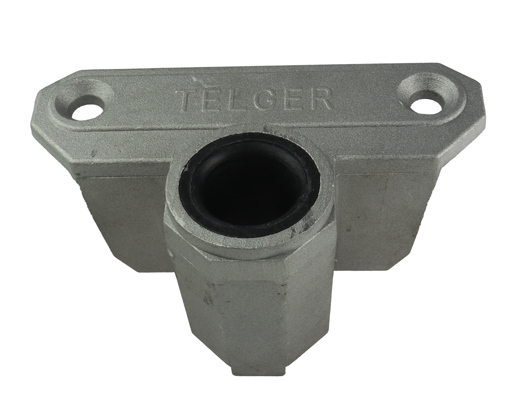Åregaffelfeste – Side – Aluminium – 63 mm
