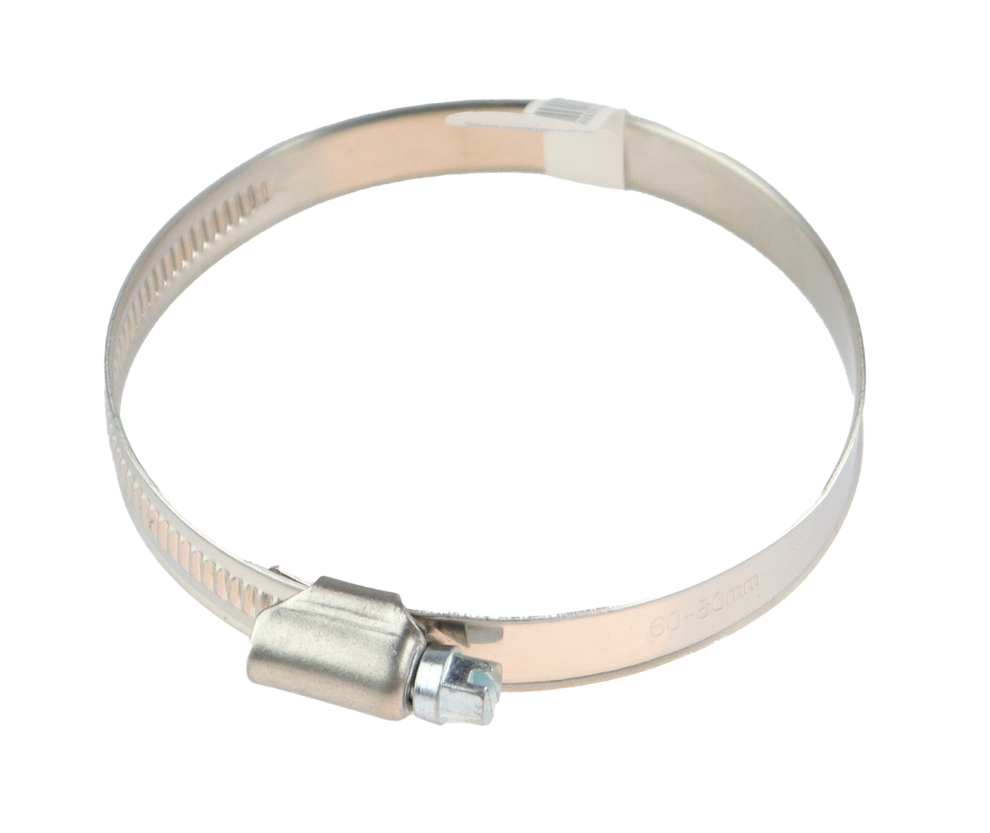 CAL Slangeklemme rustfri - AISI304/A2 - Lukket type - Flere størrelser 60-80mm