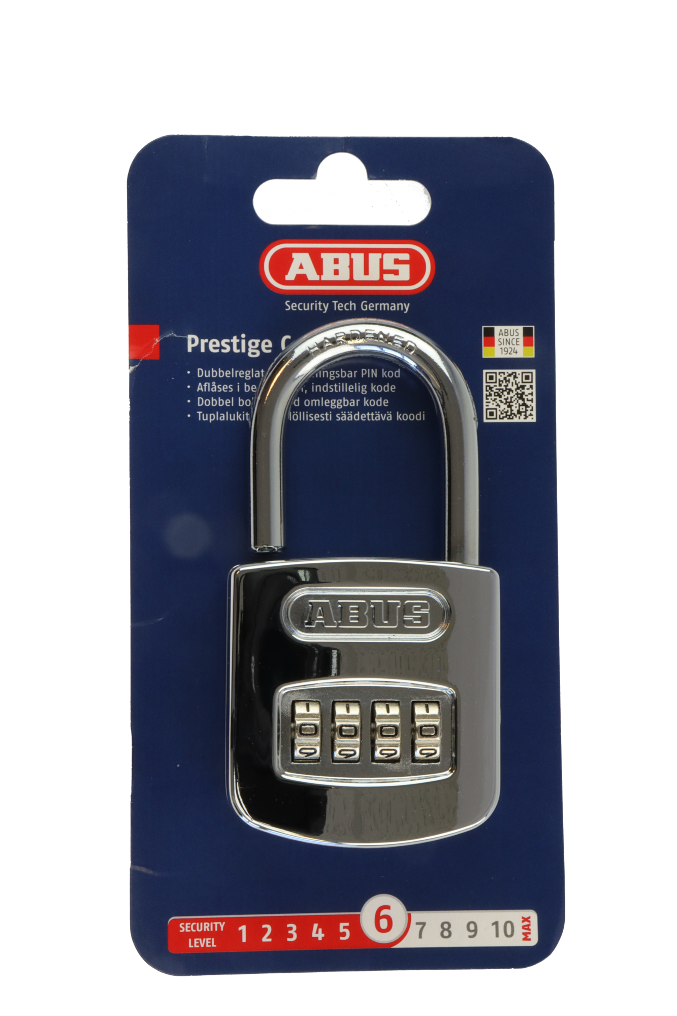 Abus Hengelås Marine Kodelås 160/50 – 50mm Krom