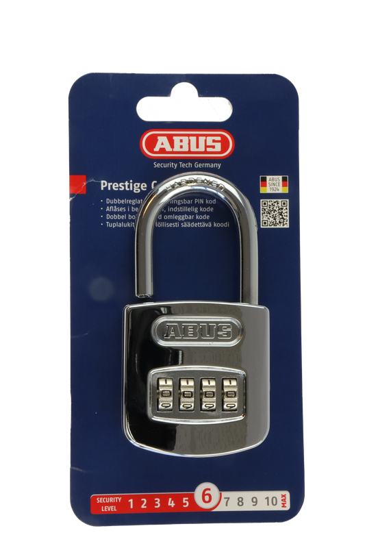 Abus Hengelås Marine Kodelås 160/50 – 50mm Krom