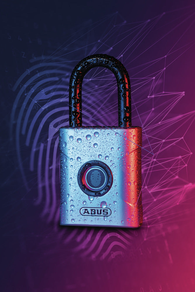 Abus Touch 57/50 Hengelås Fingeravtrykk - 20 Fingre - Værbestandig - IP66/IP68