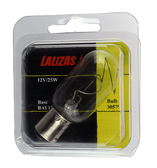 Lanternelyspære – Bay15d – 12V/25W – For 2/3 NM lanterner