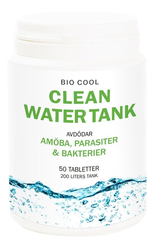 BioCool Clean Water Tank - 50 tabletter for vanntank