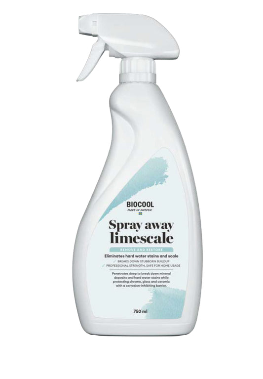 Biocool Spray Away Limescale – 750 ml – Fjerner kalk og rustflekker