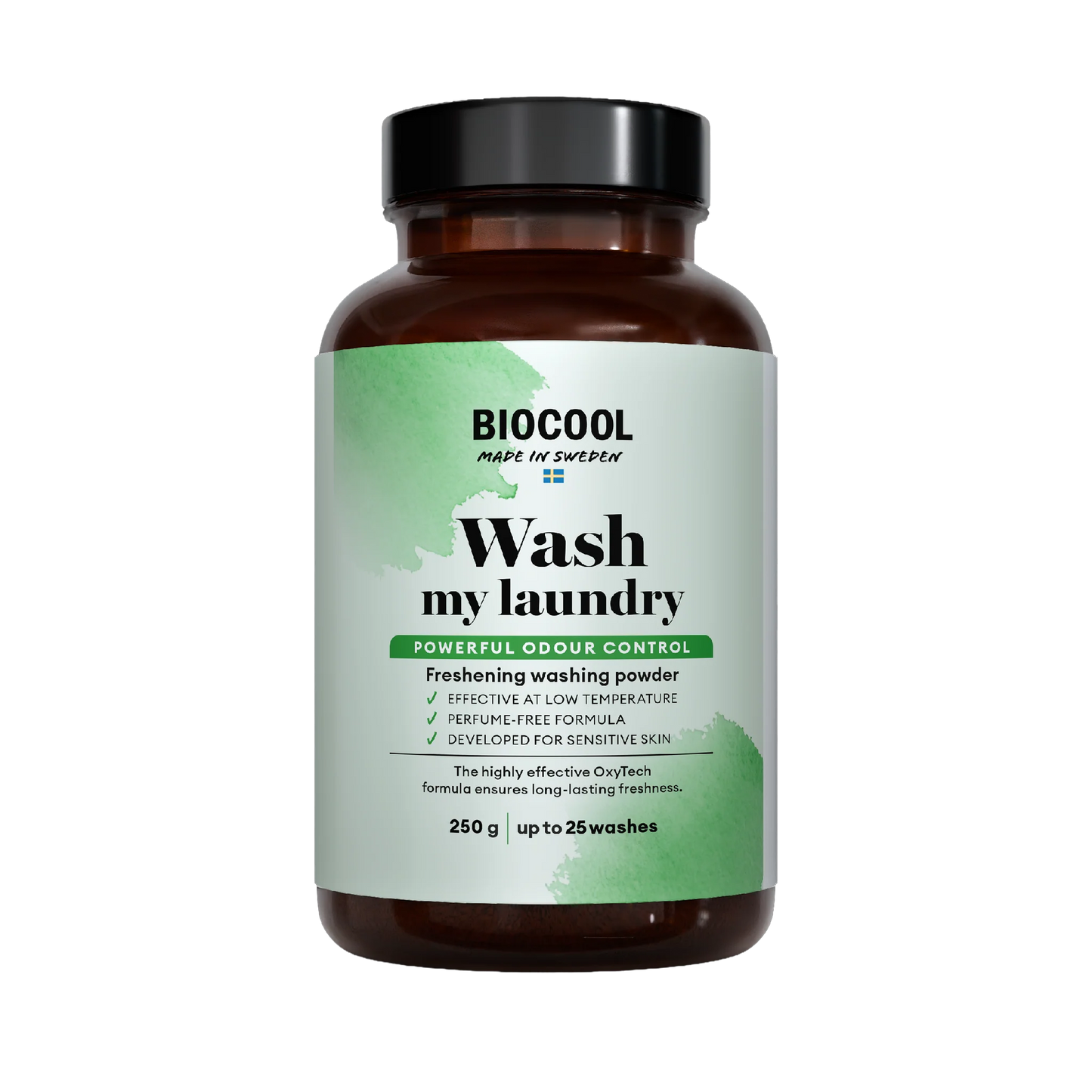 Biocool Wash my Laundry – 250 ml – Vaskemiddelpulver for tøy
