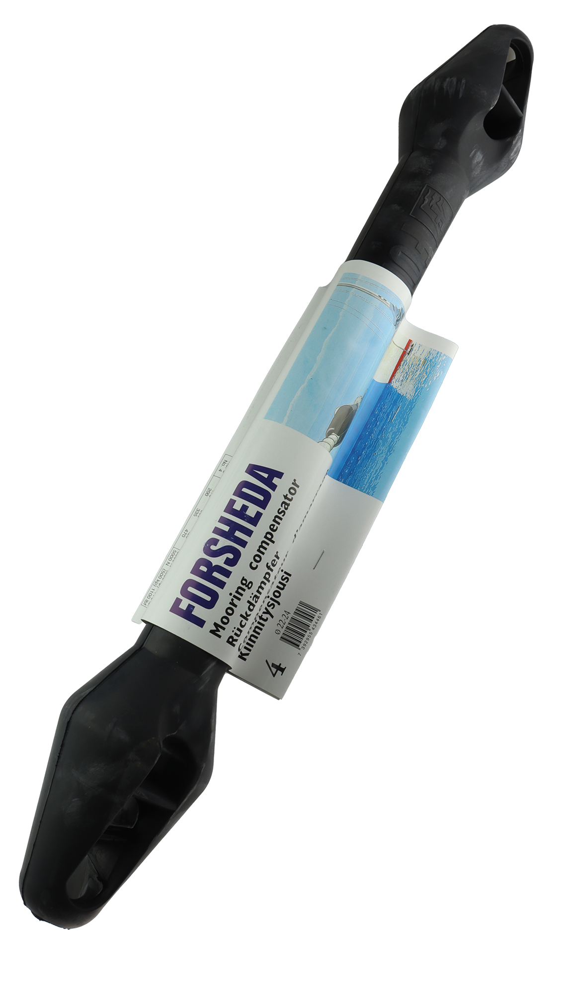Forsheda Fortøyningsfjær – Gummi – Fleire Storleikar – For 10–24mm Tau