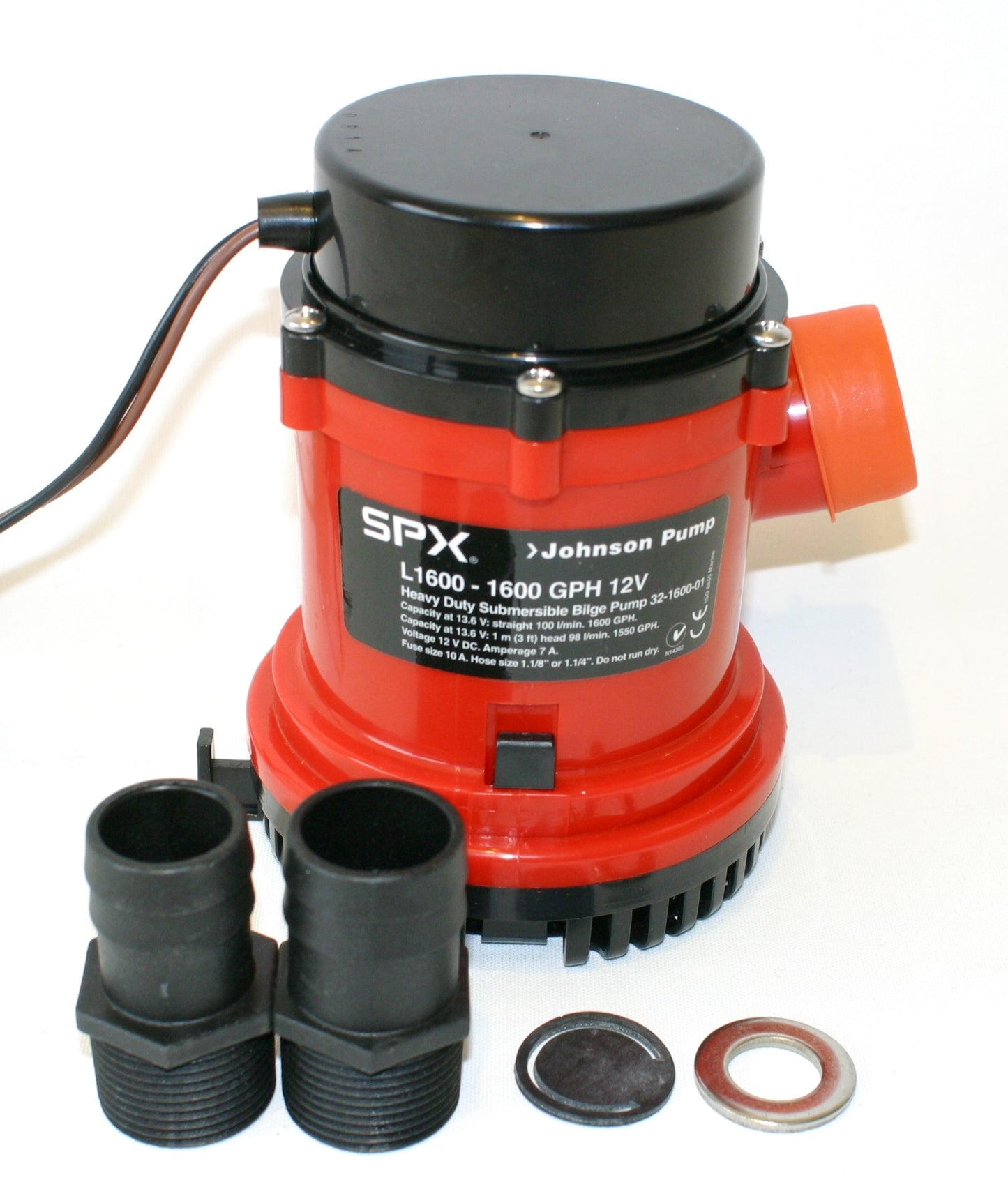 Johnson Pump Lensepumpe L1600 - 24V - 1600 GPH - 6000 L/t - Profesjonell