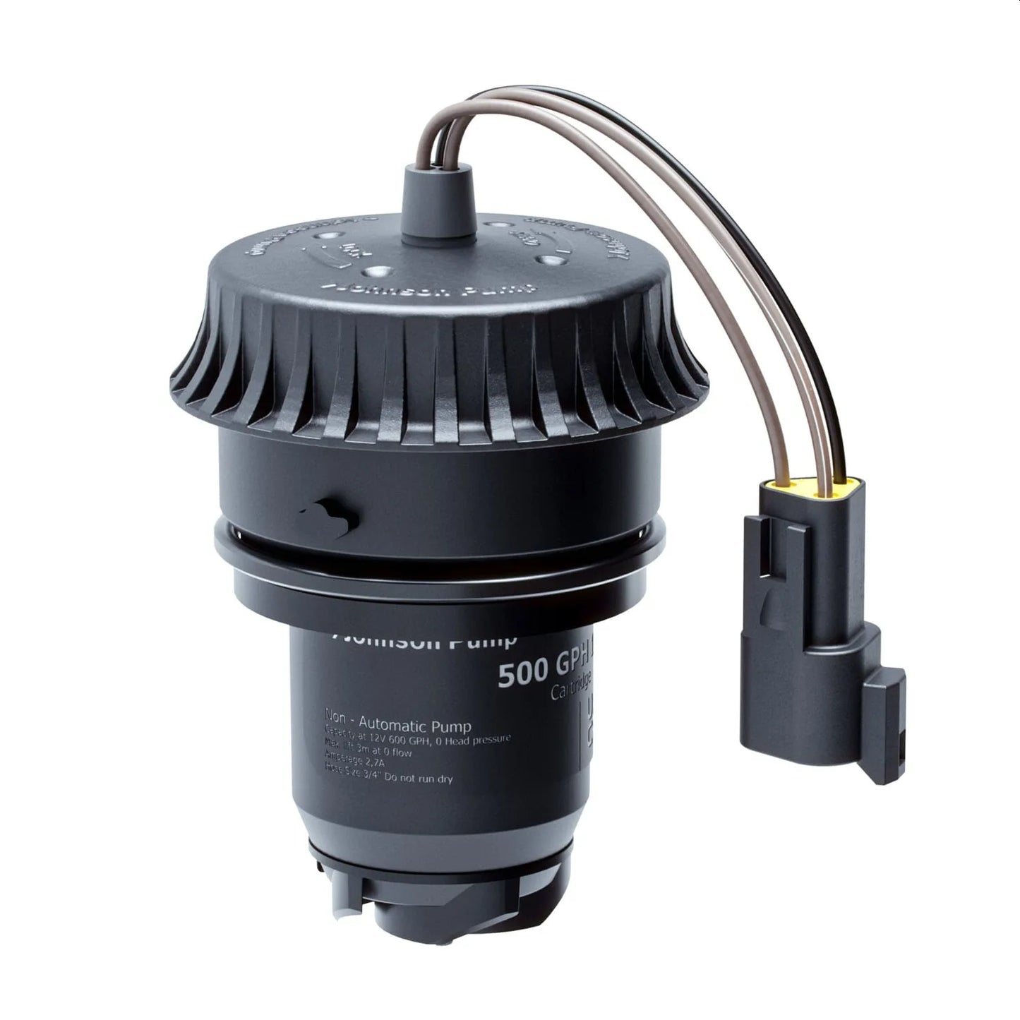 Johnson Pump Aqua Void Auto 500 - 12V - 2280 L/t - Automatisk Lensepumpe Båt