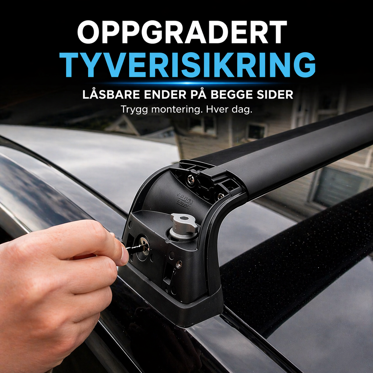 Takstativ PRO med lås for Tesla Model Y