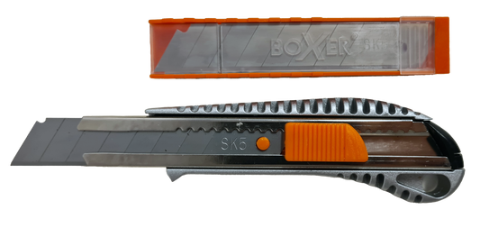 Boxer Hobbykniv - 18 mm - 10 ekstra blad