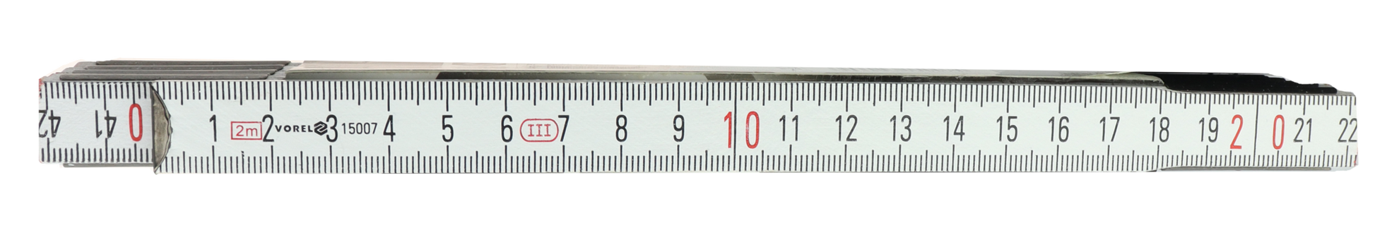 Vorel Tommestokk - Tre - 2 meter