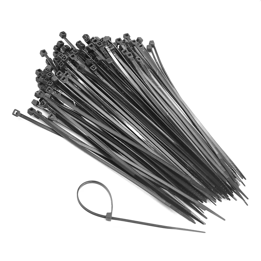 Kabelstrips Sort – 150 stk – 2,5x150 mm – UV- og Oljebestandig
