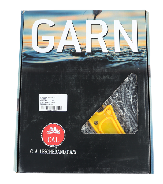 CAL Piggvargarn - 1,5mmx4 - Svart - 50x2 meter