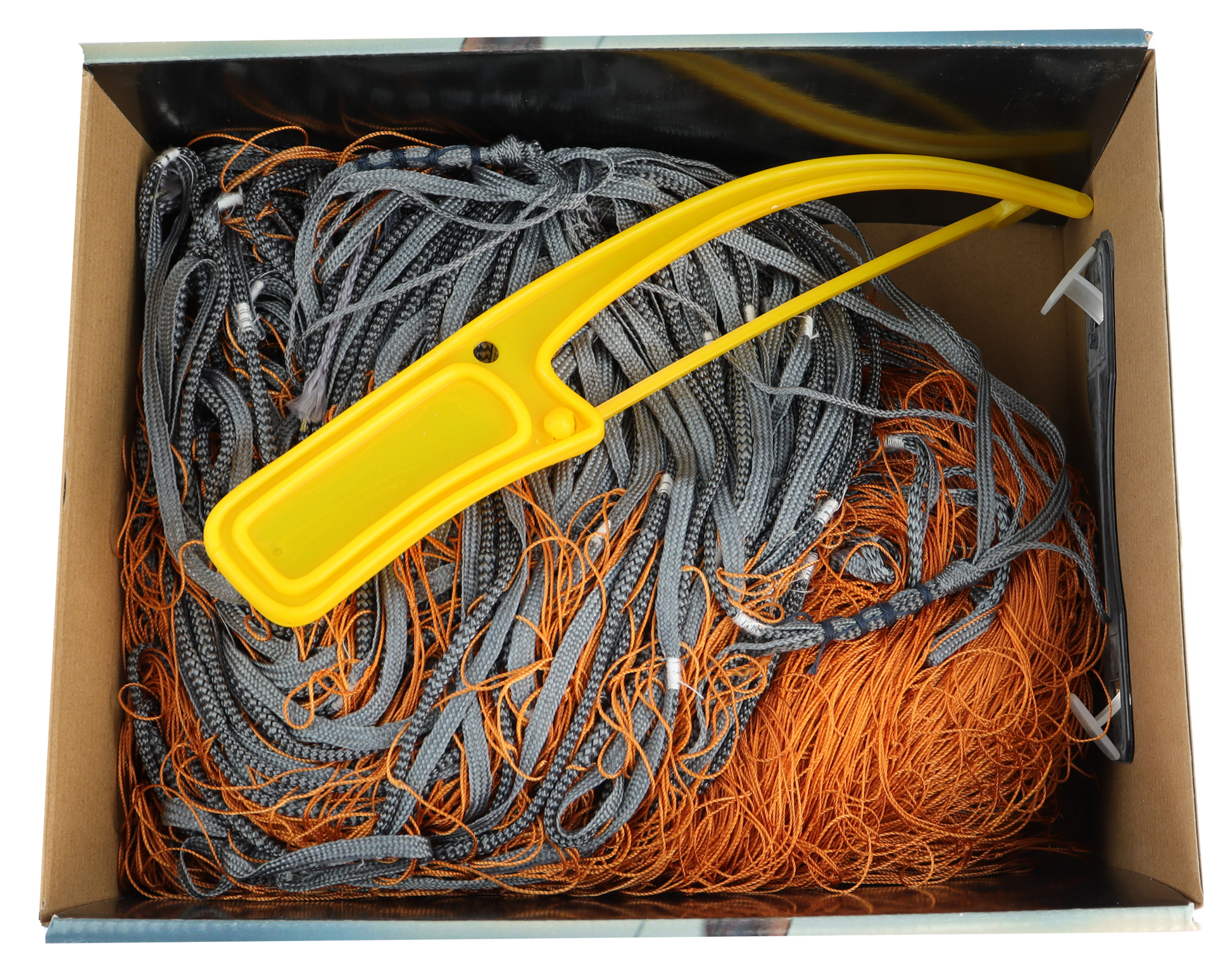 CAL Krabbegarn - Nylon nr. 3 - Oransje - 50x0,8 meter