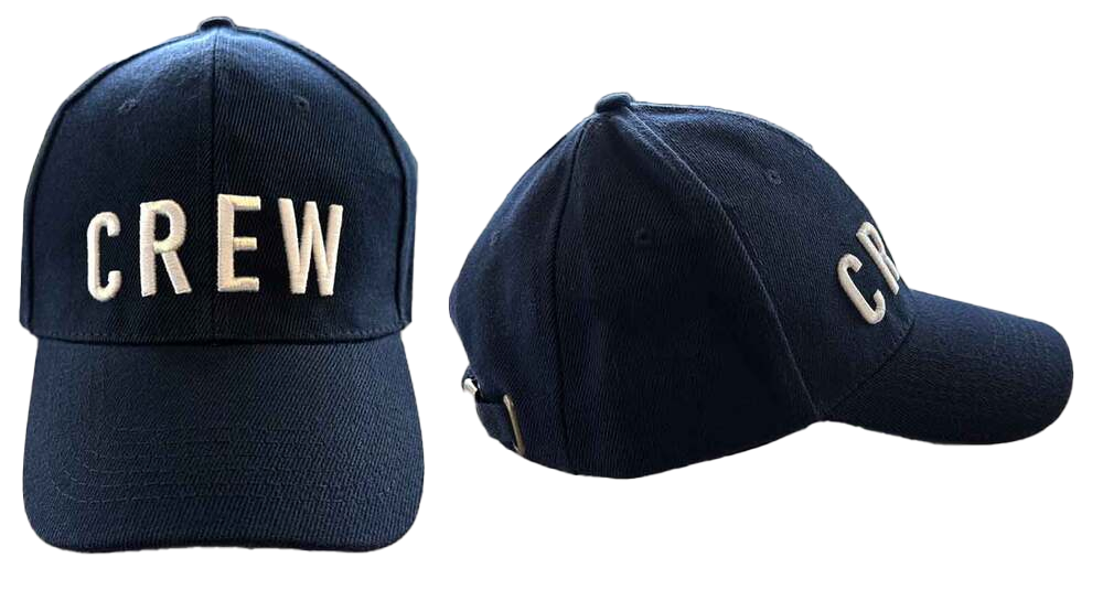 Caps Captain – Blå og Rosa – Justerbar one-size Captain's Crew