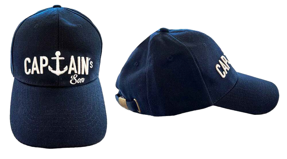 Caps Captain – Blå og Rosa – Justerbar one-size Captain's Son