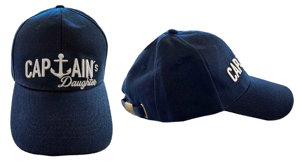 Caps Captain – Blå og Rosa – Justerbar one-size Captain's Daughter