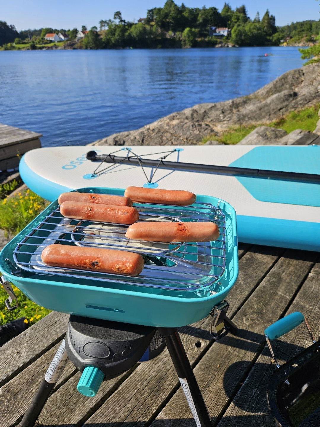 Osean Multigrill - Gassgrill - 1800W - Portabel - Komplett