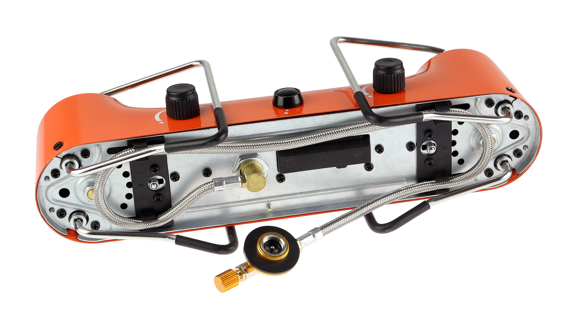 Osean Dobbel Gassbrenner Retro - 2x2500W - Foldbart - Piezotenner