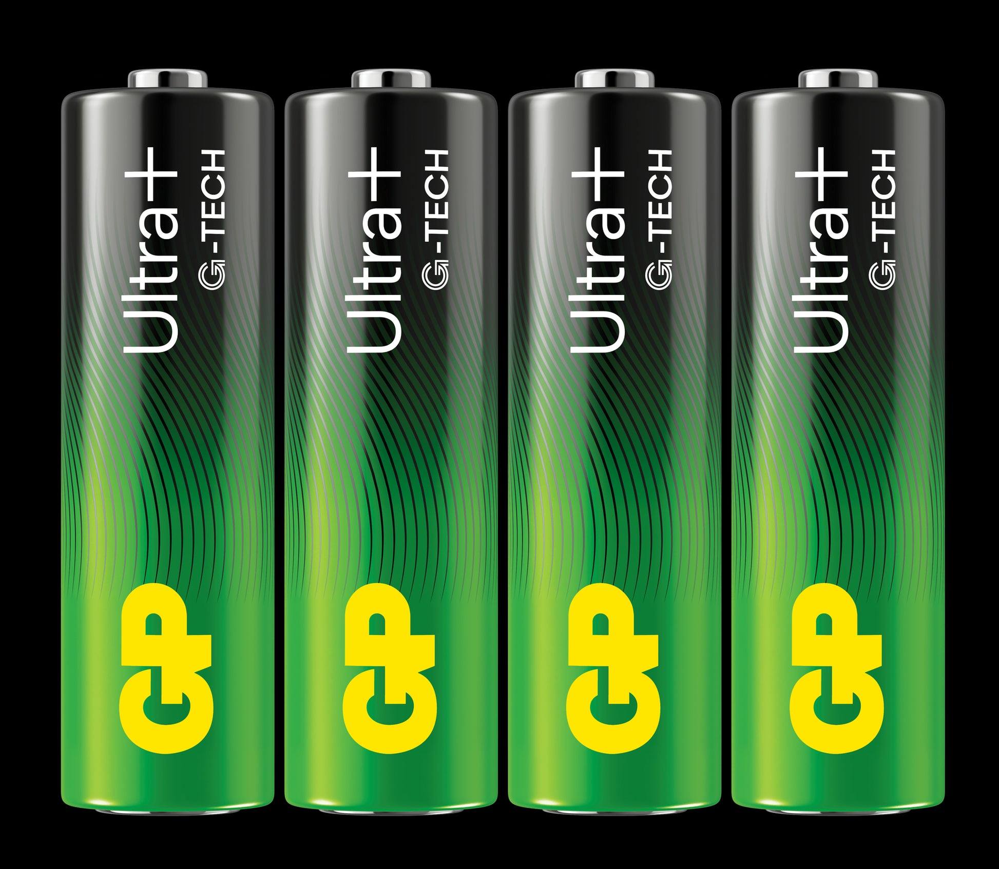 GP Ultra+ Alkalisk AA-batteri - 4pk - LR06 - 1,5V