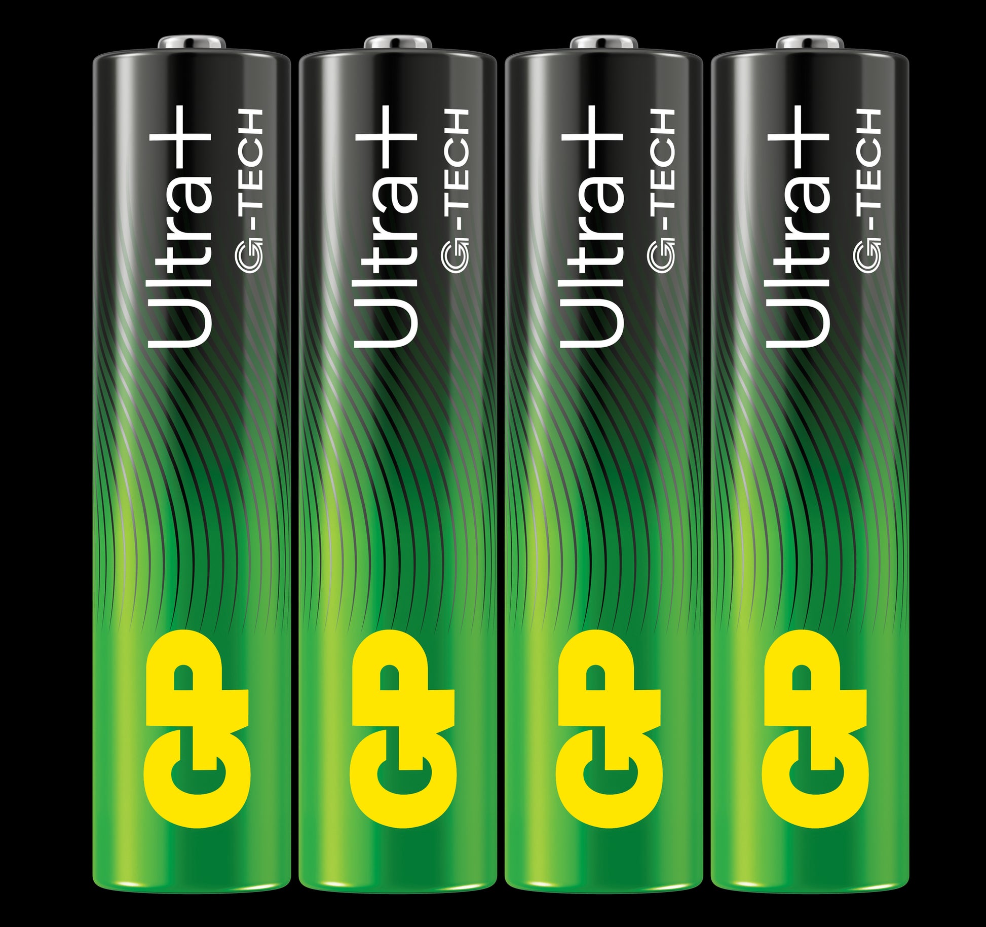 GP Ultra+ Alkalisk AAA-batteri - 4pk - LR03 - 1,5V