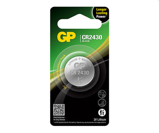 GP Batteri Knappcell - CR2430 - 3V - Lithium