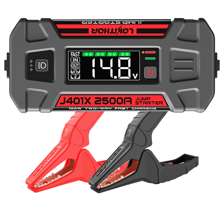 Lokithor J401X Jump Starter - 12V - 2500A - 74Wh - Startbooster