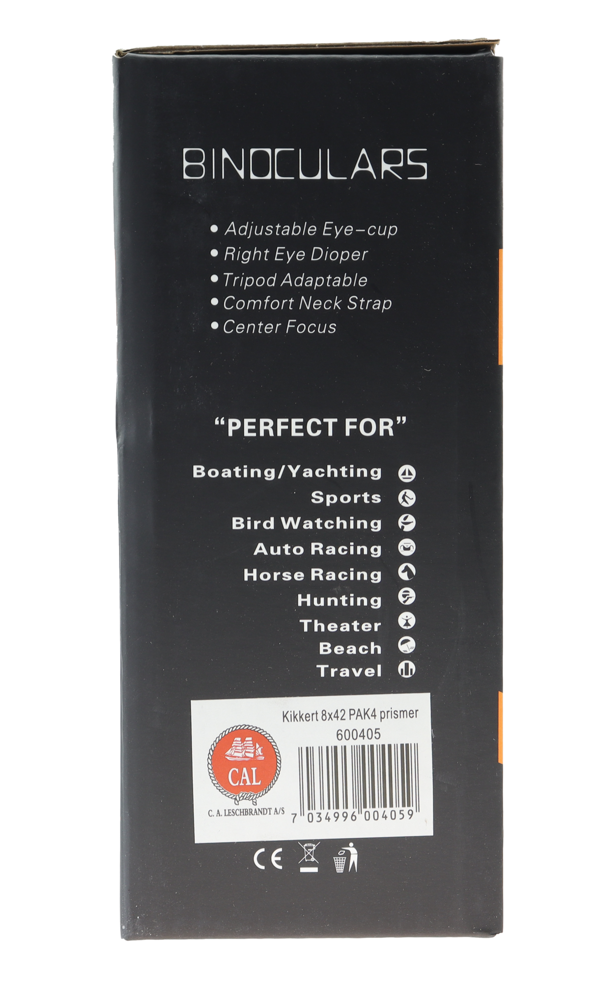 Osean Kikkert 8x42 BaK-4 - Vanntett - Nitrogenfylt - Jakt Friluft - 635g
