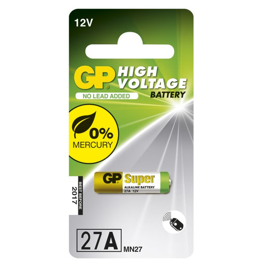 GP Batteri 27AE - 12V - Alkalisk