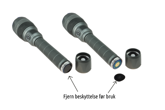 Osean Fokus 1000 – LED Stavlykt – 1000 Lumen – Oppladbar