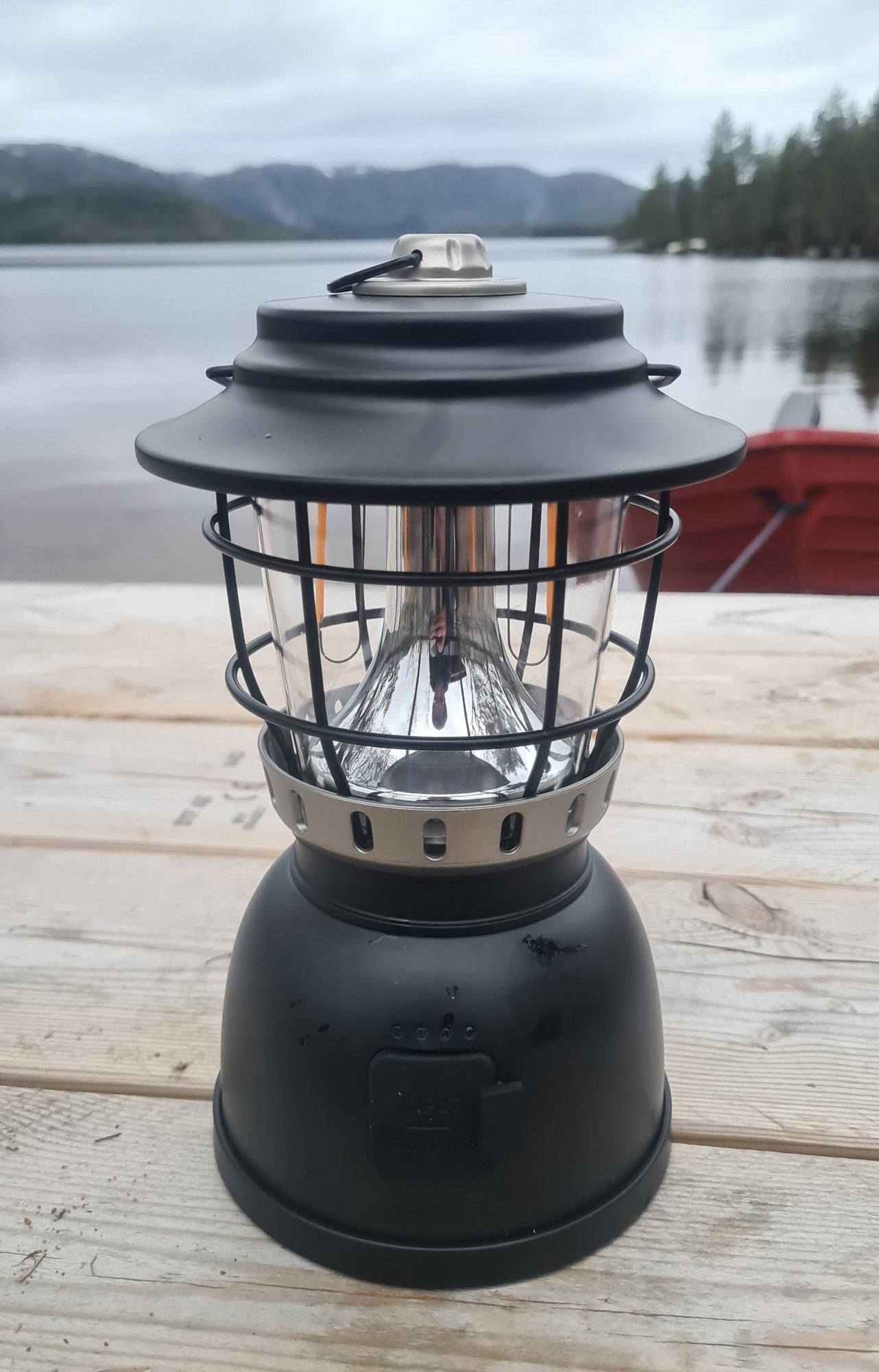 Osean Campinglykt med Powerbank – 500 Lumen – 2 fargar LED – Oppladbar