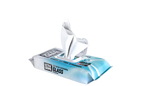 UltraGrime PRO Glass&Stainless - 50stk - Rengjøringskluter wipes