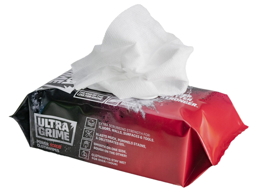 UltraGrime PRO Powerscrub - 80stk wipes - Rengjøringskluter