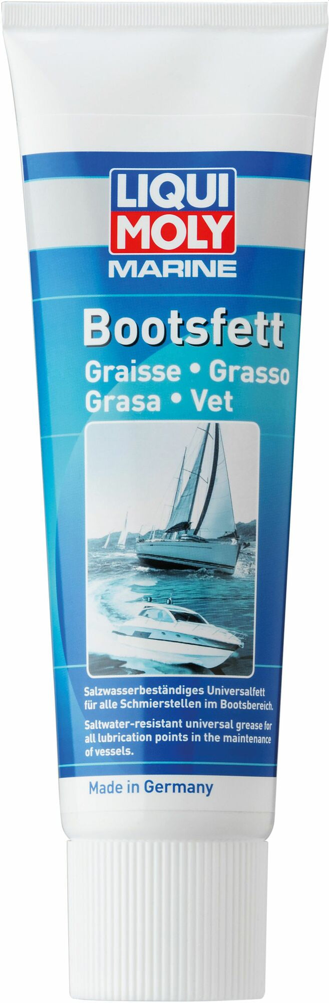Liqui Moly Marine Fett 250g Tube - Saltvannsbestandig Smørefett Båt