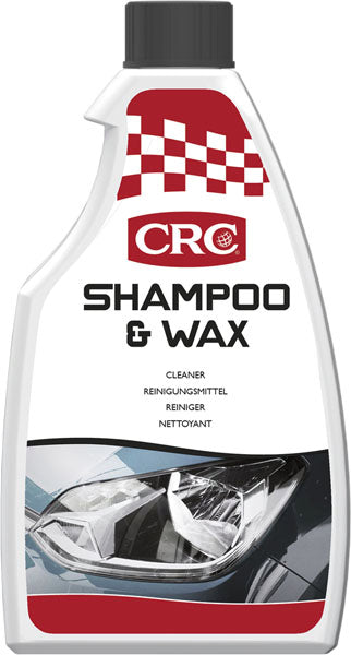 CRC Shampoo & Wax – 500 ml – Vask og voks for bil, båt og caravan