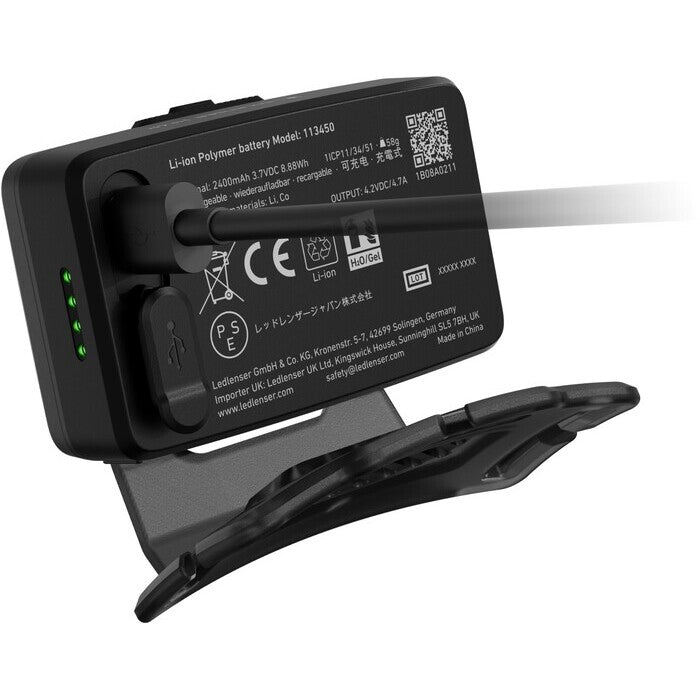 Hodelykt Ledlenser HF7R 1200lm - Oppladbar - 8,88Wt - 210m