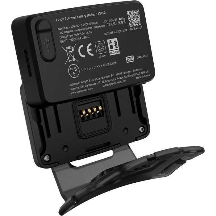 Hodelykt Ledlenser HF7R 1200lm - Oppladbar - 8,88Wt - 210m