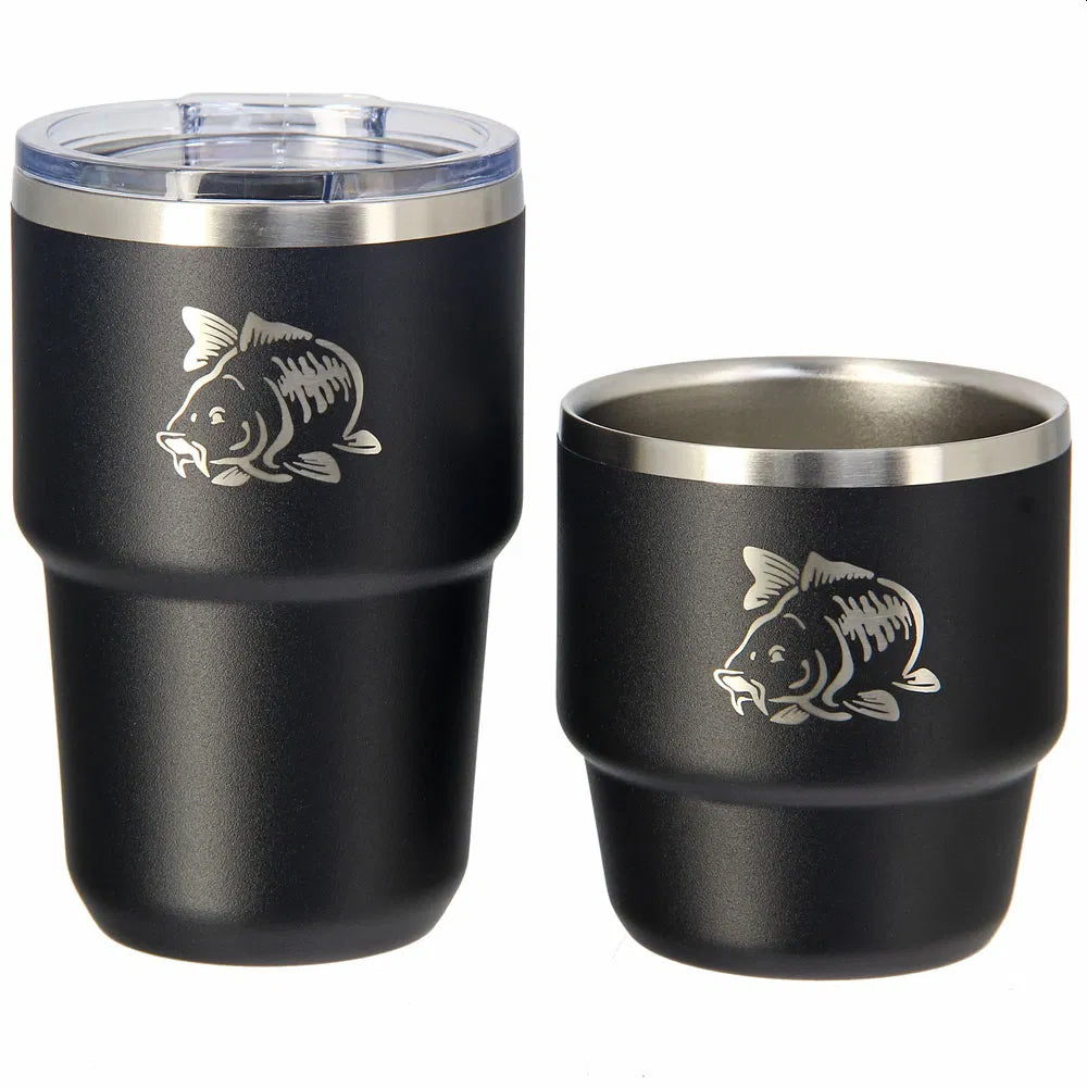 NGT Termokrus Gavesett - 2 deler - 180ml + 240ml - Rustfritt Stål