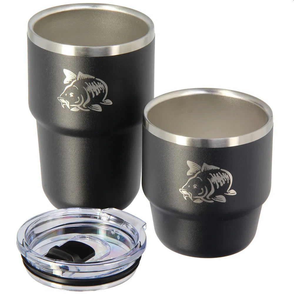 NGT Termokrus Gavesett - 2 deler - 180ml + 240ml - Rustfritt Stål